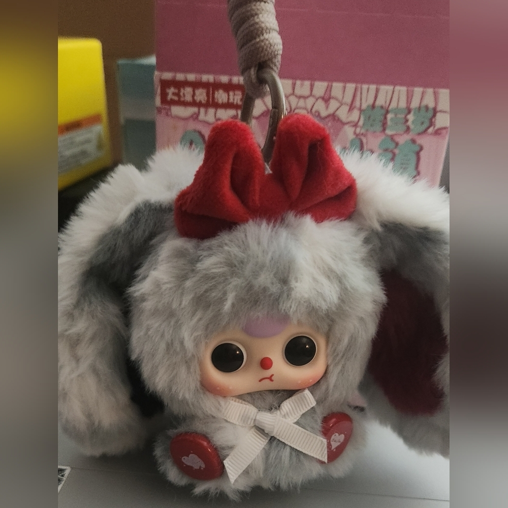 Adorable Plush Baby Three- Keychain/Bag Charms|